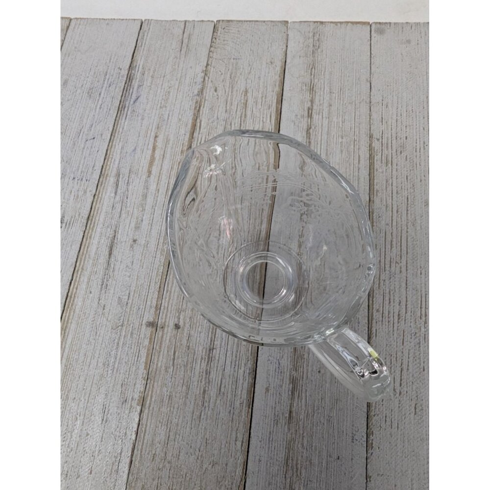 Vintage Etched Depression Glass Fostoria Romance Creamer - Picture 4 of 6